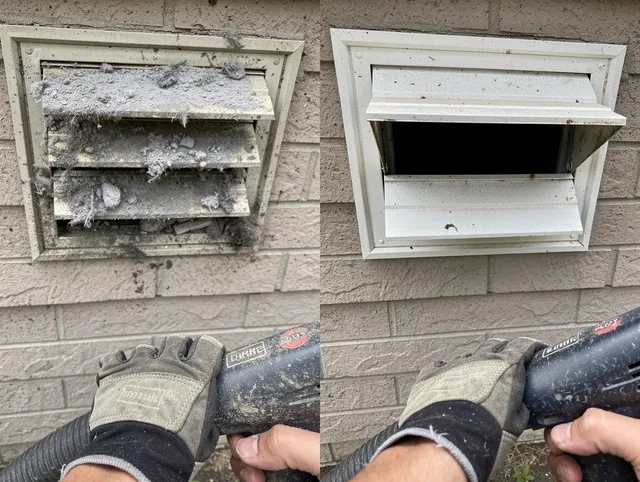 Professional dryer exhaust vent cleaning by Orange Dryer Vent Cleaning in Orange