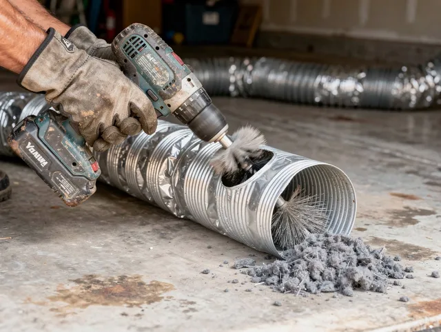 Professional duct cleaning by Orange Dryer Vent Cleaning in Orange