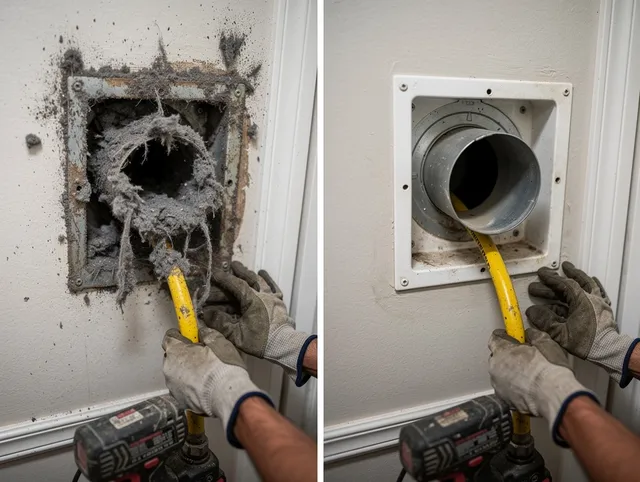 Expert gas dryer vent cleaning by Orange Dryer Vent Cleaning in Orange