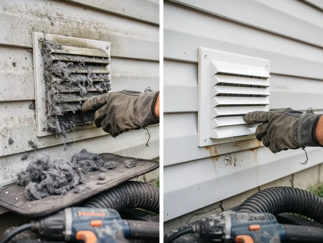 Residential dryer vent cleaning by Orange Dryer Vent Cleaning in Orange